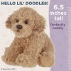 Bearington Lil Doodles Labradoodle Petit chiot en peluche 6,5 pouces