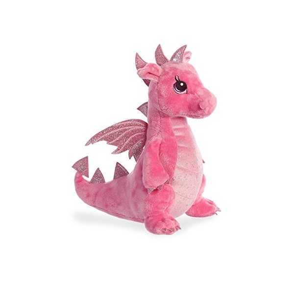 Aurora, 30836, Sparkle Tales, Dahlia Le Dragon, 30 cm, Peluche, Rose