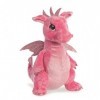 Aurora, 30836, Sparkle Tales, Dahlia Le Dragon, 30 cm, Peluche, Rose