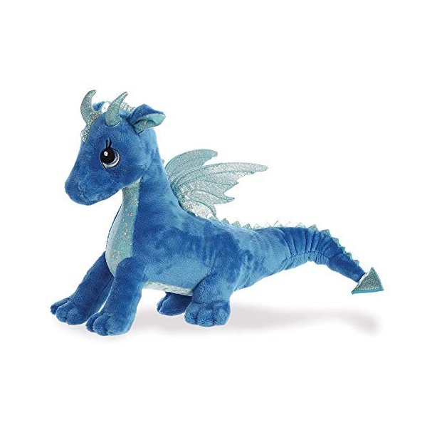 Aurora, 30839, Sparkle Tales, Indigo Le Dragon, Peluche, Bleue