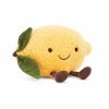 Jellycat Peluche Amuseable Lemon Small - L: 10 cm x l : 18 cm x H: 12 cm