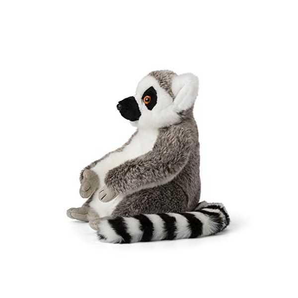 WWF Plüschtier Lemur 23cm , besonders Flauschige und lebensechte Plüschtierkollektion des WWF, hohe Qualitäts- und Sicherhei