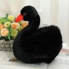 Haute Qualité Cygne Noir en Peluche Jouet Cygne Blanc Couple Reine Cygne Doudou Mariage Décor Poupées pour Cadeau De Noël 26c