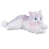 Marsjoy Lot de 3 mini jouets en peluche pour chat - Blanc - Cadeau pour enfant - Noël et anniversaire - Taille L : 19,6 cm