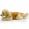 Golden Retriever Lucy Peluche Doodle couché 45 cm