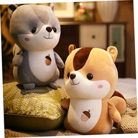 ABOOFAN 2 Pièces Poupée Mignon en Peluche Coussin Raton Laveur Jouets Cadeaux danniversaire Cadeaux Raton Laveur en Peluche 