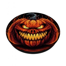 T-shirt dHalloween avec citrouille - Costume dHalloween - Cadeau citrouille PopSockets PopGrip Interchangeable