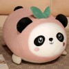 NOpinz Mignon Pêche Panda Ours en Peluche Jouet Kawaii Panda Poupée en Peluche Animal Coussin Dessin Animé Enfants Cadeau D’A