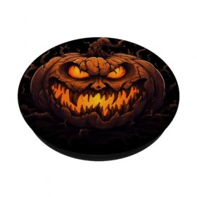 T-shirt dHalloween avec citrouille - Costume dHalloween - Cadeau citrouille PopSockets PopGrip Interchangeable