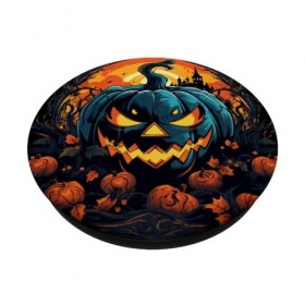 T-shirt dHalloween avec citrouille - Costume dHalloween - Cadeau citrouille PopSockets PopGrip Interchangeable