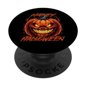 T-shirt dHalloween avec citrouille - Costume dHalloween - Cadeau citrouille PopSockets PopGrip Interchangeable