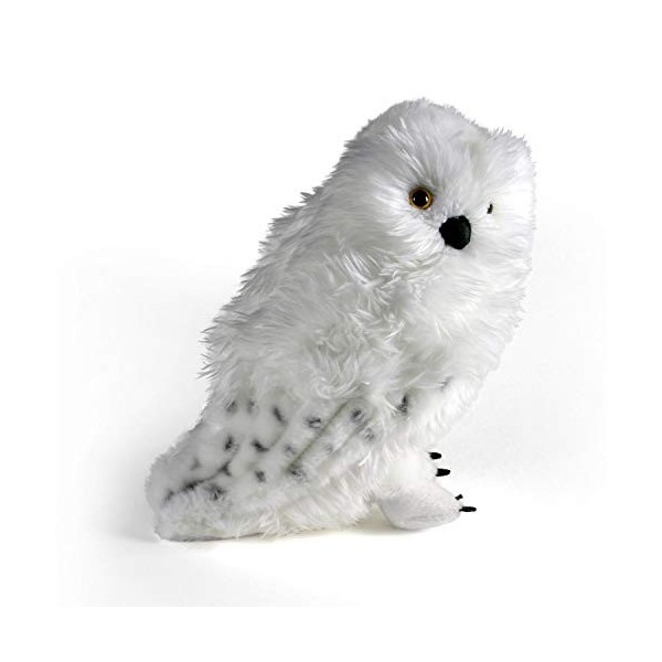 The Noble Collection Hedwig Plush in Tray by Officially Licensed 12in 30cm Harry Potter Toy Dolls Snowy Owl Plush - for Kid