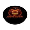 T-shirt dHalloween avec citrouille - Costume dHalloween - Cadeau citrouille PopSockets PopGrip Interchangeable