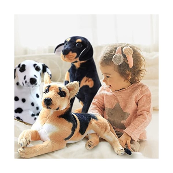 Peluche Chat Noir 25 Cm SNOWOLF - Douce, Hypoallergénique, Coussin Déco Ou Jouet Enfant