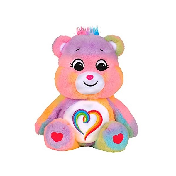 Care Bears 22077 14 inch Medium Plush Togetherness Bear, Collectable Cute Plush Toy, Cuddly Toys for Children, Soft Toys for 
