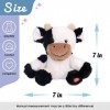 Hopearl Talking Cow répète ce que vous dites Shaking Head Electric Interactive Animated Toy Speaking Peluche Buddy Festival d