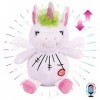 Hopearl Talking Unicorn répète ce que vous dites hochement de tête électrique interactif jouet animé parler en peluche Buddy 