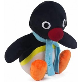 iFii Pingouin Pingu Brother Peluche 25 cm, peluche douce, animaux pingouins, collection de jouets, cadeau pour enfants