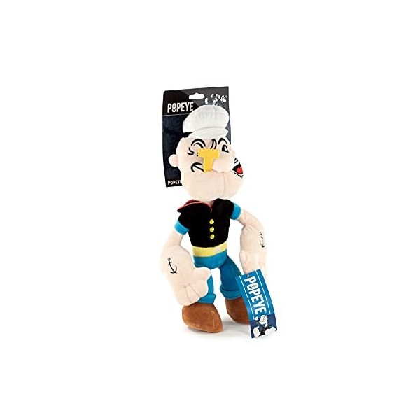 Popeye - Peluches des Personnages Principaux - Qualité Super Soft 32cm, Popeye Blister 