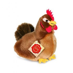 Teddy Hermann- Peluche-Poule-Brun, 941453, 16 cm