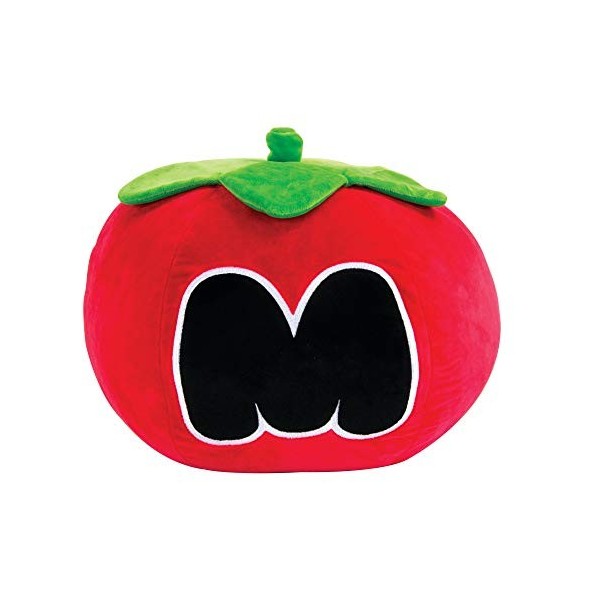 TOMY Club Mocchi Mocchi - Peluche Méga Maxi-Tomate Kirby 40 cm de lunivers Kirby. Super douce et idéale pour les collectionn