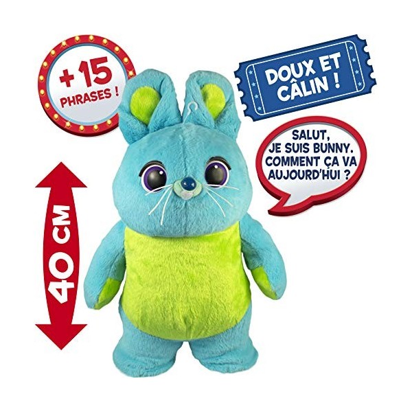 Lansay - Toy Story 4 - Bunny Peluche électronique - 64454