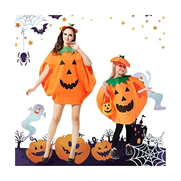 Huarsion Costume de citrouille dHalloween - Costume de citrouille - Costume dHalloween - Costume dHalloween - Costume pour