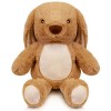 Milaboo® Doudou lapin 35 cm - Design adorable - Peluche douce beige - Sans danger et sans substances nocives lapin de 35 cm 