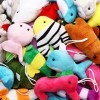 Sumind 30 Pièces Mini Jouets en Peluche de Mer Jouets en Peluche d’Animaux de lOcéan Décorations Mignonnes de Porte-Clés en 