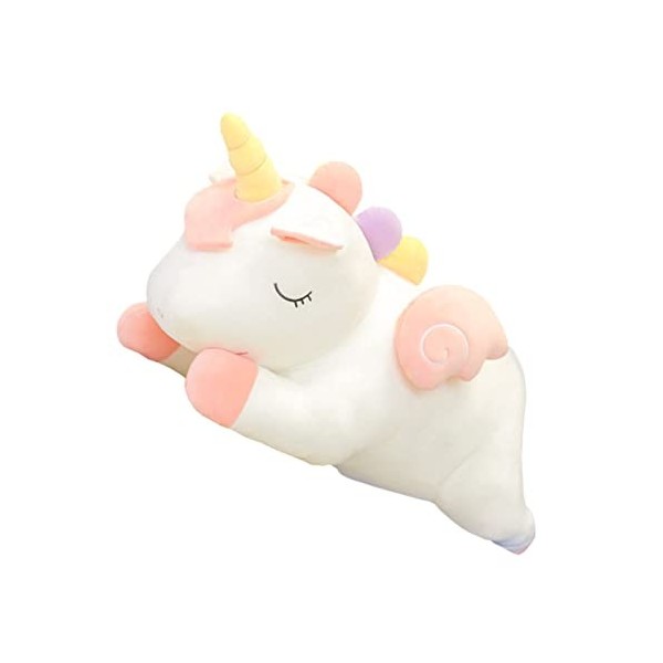 ibasenice 1 Pc Oreiller Licorne Coussin Oreiller Animal Géant Cadeaux De Licornes pour Les Filles Jouet Coussin doreiller Dé