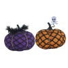 Toyvian 2 Pièces Jouet Citrouille dhalloween pour Enfants Décoration Citrouille Farcie Jouets De Citrouille Souples Adorable