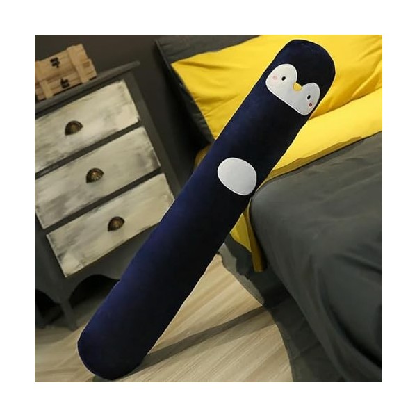 NOpinz Dessin animé Animal Peluche Long Oreiller Plante Long Coussin Carotte Tigre Husky Vache Peluche Jouet Chambre Oreiller