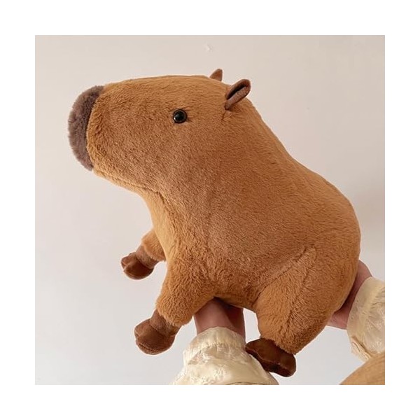 JPSDOWS Jouets en Peluche Capybara, Jouets d’Oreiller en Peluche Doux, Peluche Animal en Peluche de 45 cm/17,7 Pouces pour Ch