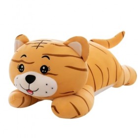 HYSTERIA Jouets en Peluche Jouet en Peluche de poupée de Tigre couché Doux, Ornements de Tigre couché Mignons et Mignons, Ore