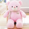 Nouveau Ours en Peluche de Haute qualité avec écharpe en Peluche Animal Ours en Peluche Poupée en Peluche Oreiller Cadeau d’A