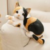 SaruEL Mignon Chat en Peluche Poupée Peluche Chat Peluche Jouet Enfants Poupée Enfants Cadeau D’Anniversaire Décoration De La