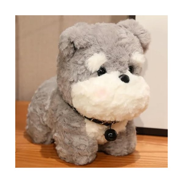 KiLoom Lovely Corgi Schnauzer Shar Pei Chien Peluche Peluche Animal Doux Chiot Poupées Câlin Oreiller pour Fille Cadeau de la