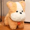 KiLoom Lovely Corgi Schnauzer Shar Pei Chien Peluche Peluche Animal Doux Chiot Poupées Câlin Oreiller pour Fille Cadeau de la