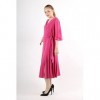 Joseph Ribkoff Dress 231757 | 44 | Hibiscus, hibiscus, 46