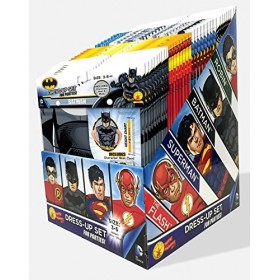 DC - Justice League Action&nbsp;–&nbsp;Display WB Party Time, Set de 36&nbsp;pièces, taille unique Rubies Spain 33687 