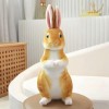 Créatif Mignon Lapin Peluche Kawaii Animal Pâques Lapin en Peluche Jouet Modèle Poupée Cadeau Décoration À La Maison 30cm C