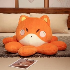 Poulpe se transforme en Teddy Panda Lapin Renard Animal Remplissage Doux Jouet en Peluche Dolly Coussin Anniversaire Cadeaux 