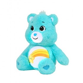 Care Bears Basic Fun! 22086 14 inch Medium Plush Wish Bear, Collectable Cute Plush Toy, Cuddly Toys for Children, Soft Toys f