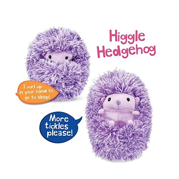 Curlimals Higgle The Hedgehog Peluche Interactive hérisson avec Plus de 50 Sons et réactions, répond au Toucher. 3 Ans et Plu