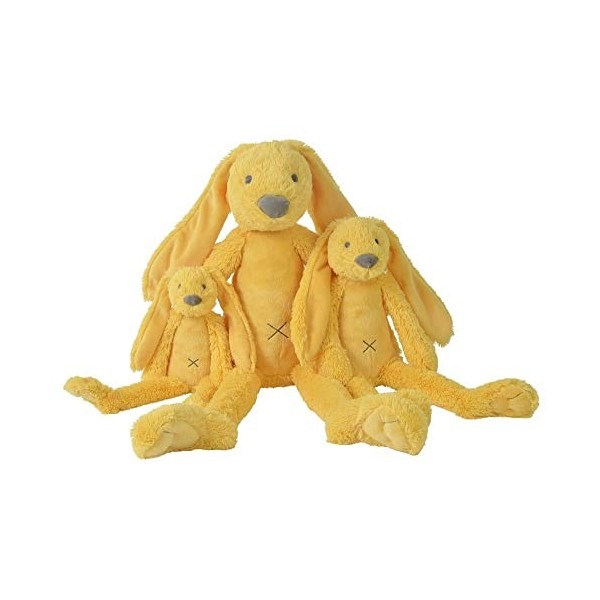 Happy Horse 132640 Peluche Lapin Jaune Richie 38 cm. Nouveauté