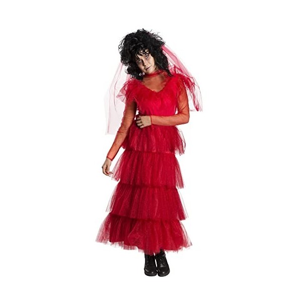 Rubies Beetlejuice Lydia Robe pour femme Rouge Taille M