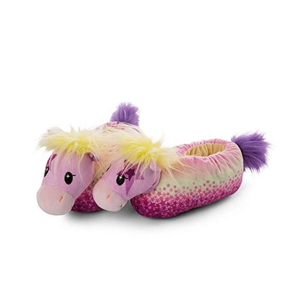 NICI- Pantoufles Poney Starflower M Taille 38-41 Green, 48759