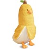 Annco Adorable canard en peluche en forme de banane, animaux en peluche, oreiller doux et long pour le corps, cadeau conforta
