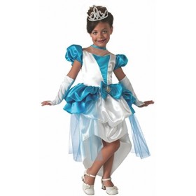 Rubies&nbsp;–&nbsp;Costume Princesse Cristal Enfants, Multicolore, M, it610009-m
