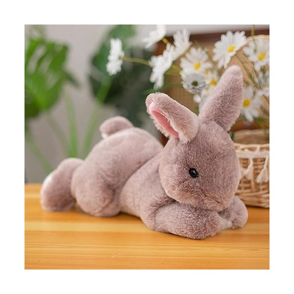 XDDBBB 1PC 30-50CM Kawaii Simulation Lapin Animaux Lapins poupée en Peluche Jouets pour Filles Cadeaux danniversaire